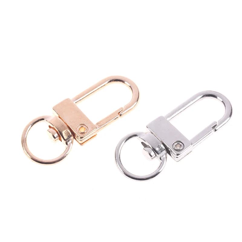 10 Pezzi Chiusure a Moschettone 13*34mm per Collane e Bracciali, Accessori per Creazione di Gioielli Fai-da-Te