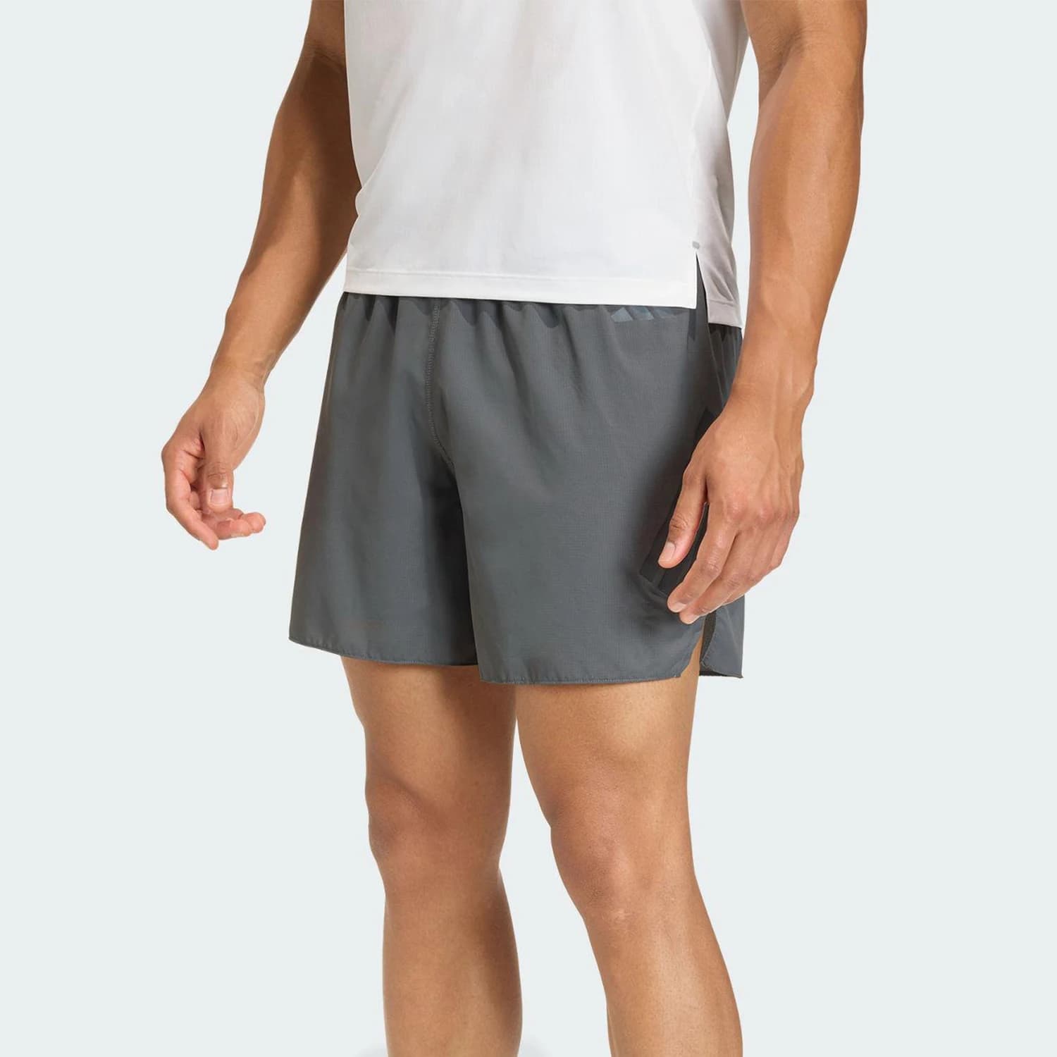 Pantaloncini sportivi traspiranti con elastico in vita da uomo originali Adidas KD3854