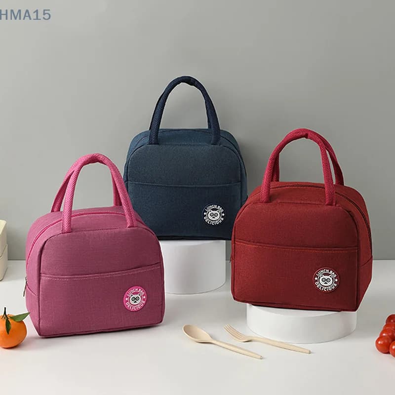Lunch Box Picnic Viaggio Conservazione degli alimenti portatile Colazione Borsa termica per alimenti Borsa per il pranzo Borsa termica isolante per bambini adulti