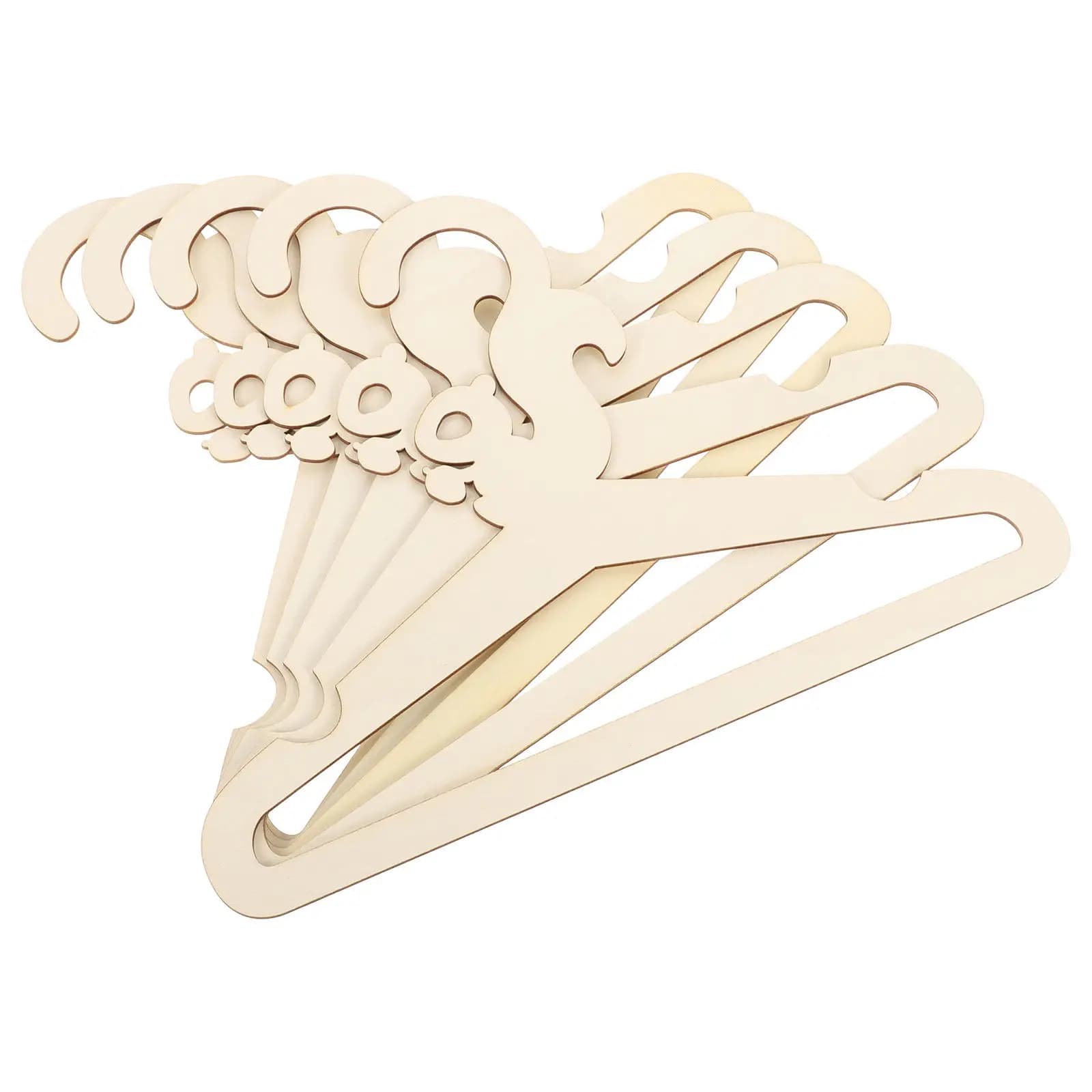 Appendiabiti in Legno a Forma di Animale, Decorazione per Vestiti, Design Cartoon, Ganci per Cappotti