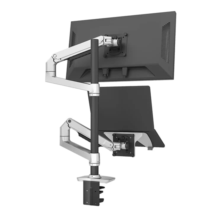 Vendita calda Braccio per monitor Vendita Ascensore rotante Braccio multi-schermo Supporto per computer desktop Supporto per notebook Supporto per monitor