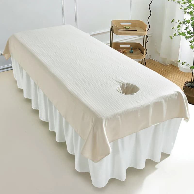 Massage Table Cover Bed Sheet With /without Face Hole Summer Spa Treatment Relaxation Beauty Salon Mattress Salon Bed Cover