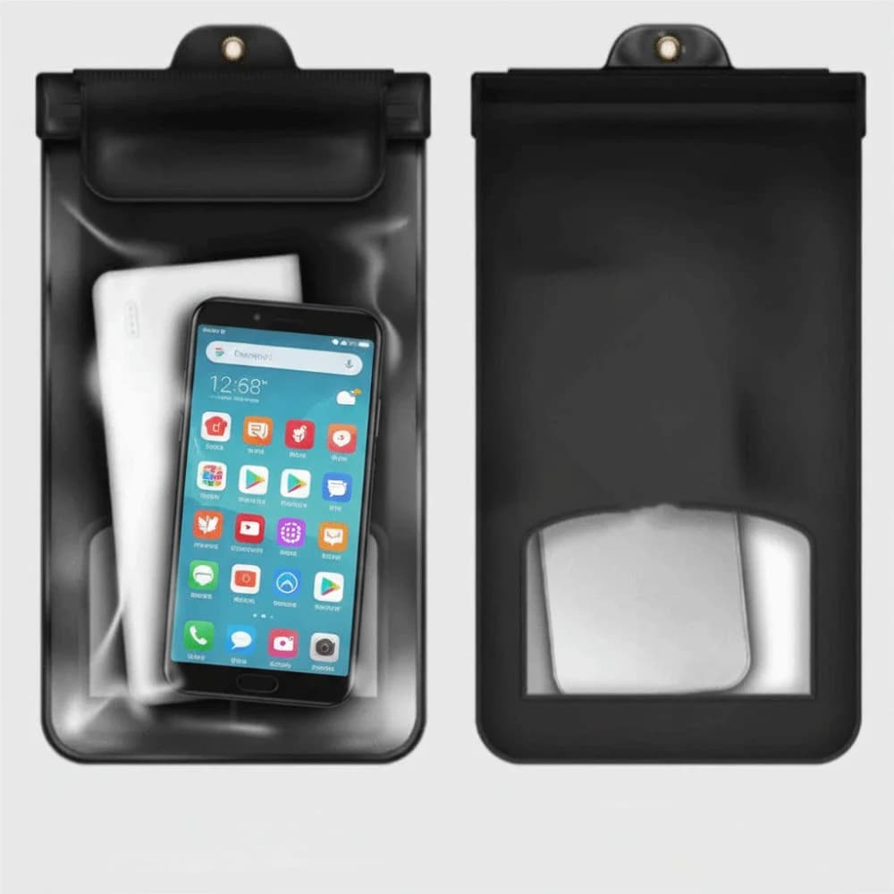 Cover per cellulare portatile per il Festival Songkran, protezione impermeabile per telefono con touch screen e laccetto da collo, in PVC pratico