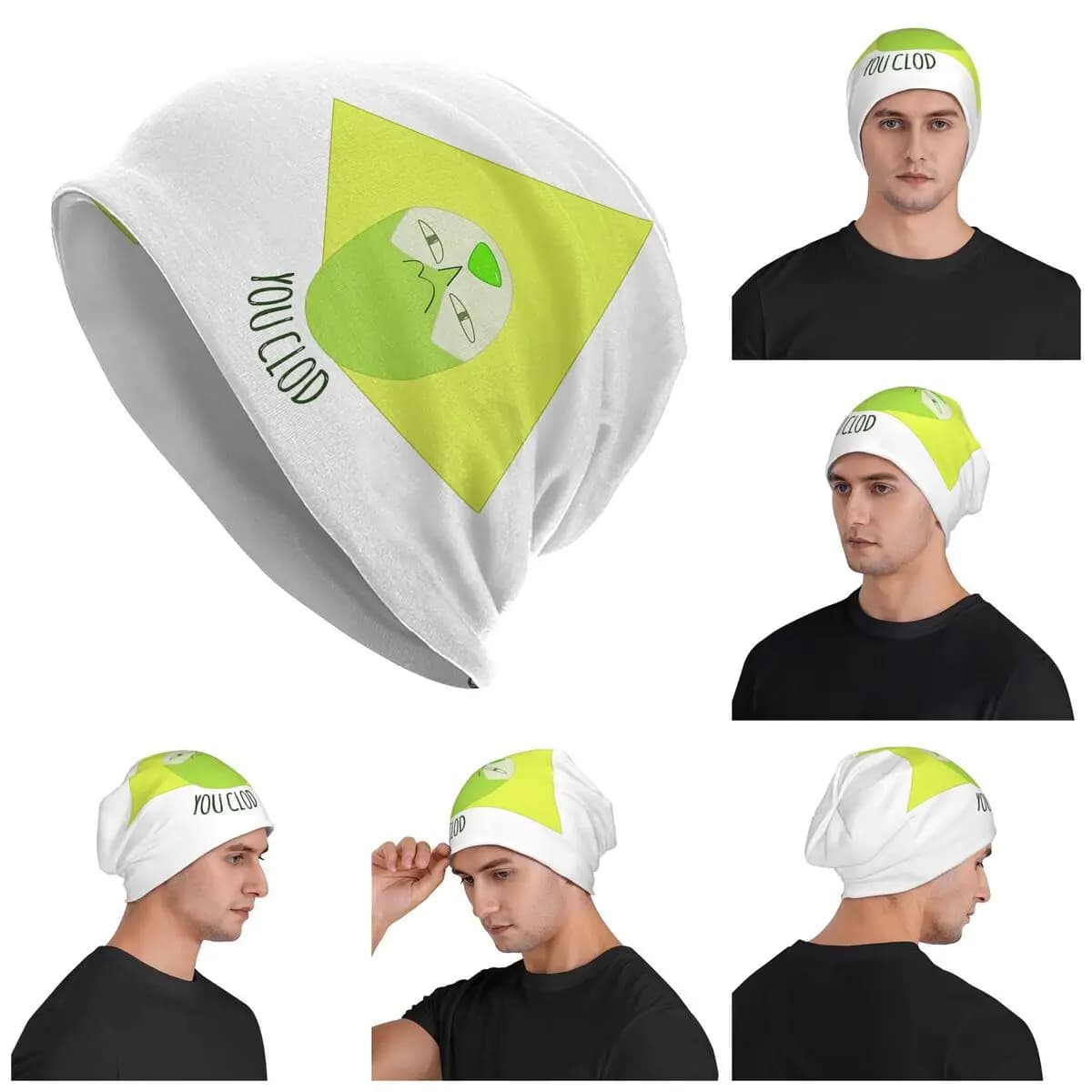 Tu Clod! Peridoto - Steven Universe. Caldo berretto lavorato a maglia cappello a cuffia hip-hop autunno inverno berretti da esterno cappelli per uomo donna adulto