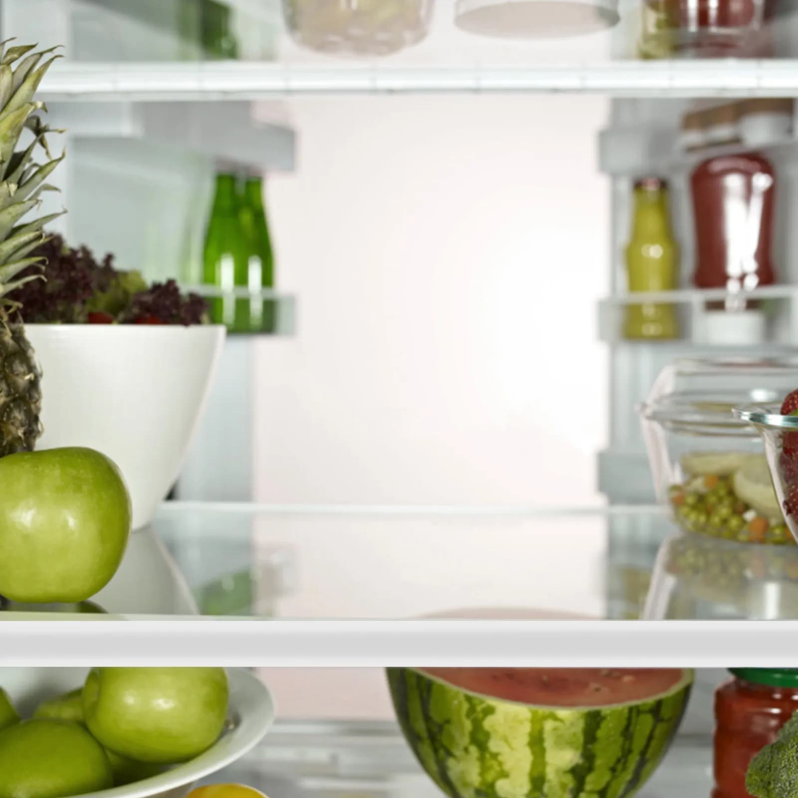 Tempered Glass Fridge Divider Shelf Sturdy Rustproof Refrigerator Replacement Part Fresh Food Organizer Kitchen Freezer Storage