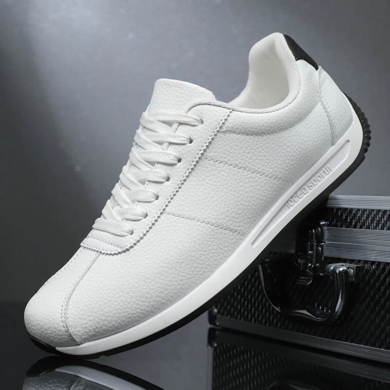 Men's Shoes Autumn New Classic Leather, Design sneakers with Soft Sole, Comfortable and Fashionable, Men's Casual Shoes