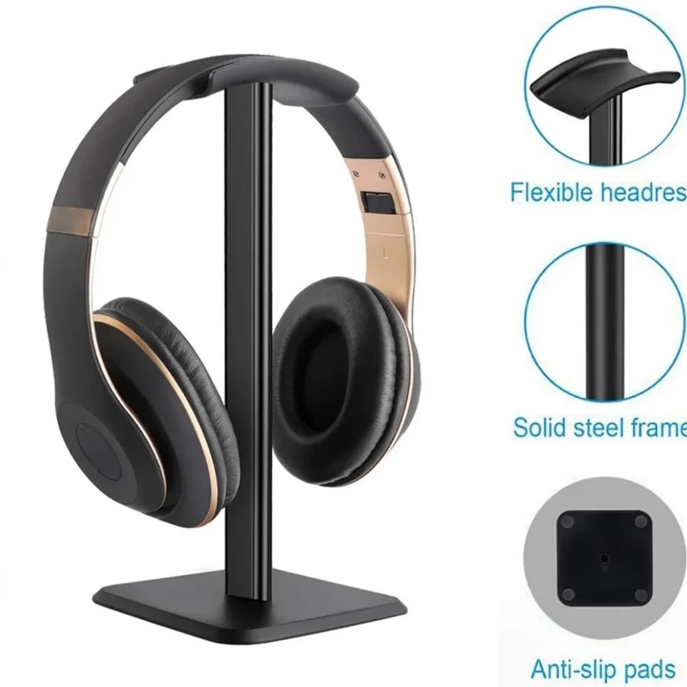 Portable Game Desk Earphones Stand Plastic Headphone Headset Holder Stable Stand For Game Earphone Bracket Headphone Accessories