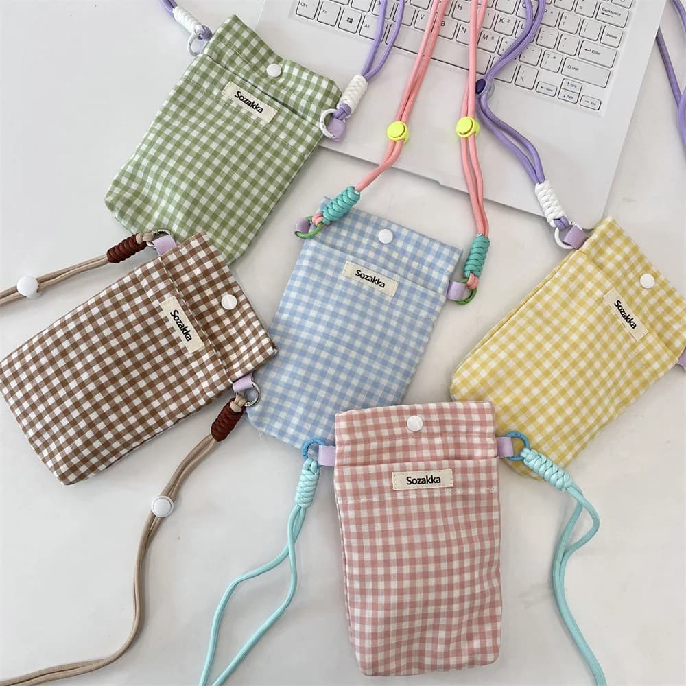New Shoulder Bag for Phone with Parts, Various Holders, Keychains, coin purse, Shoulder Bag for Girls, Telephone Feets