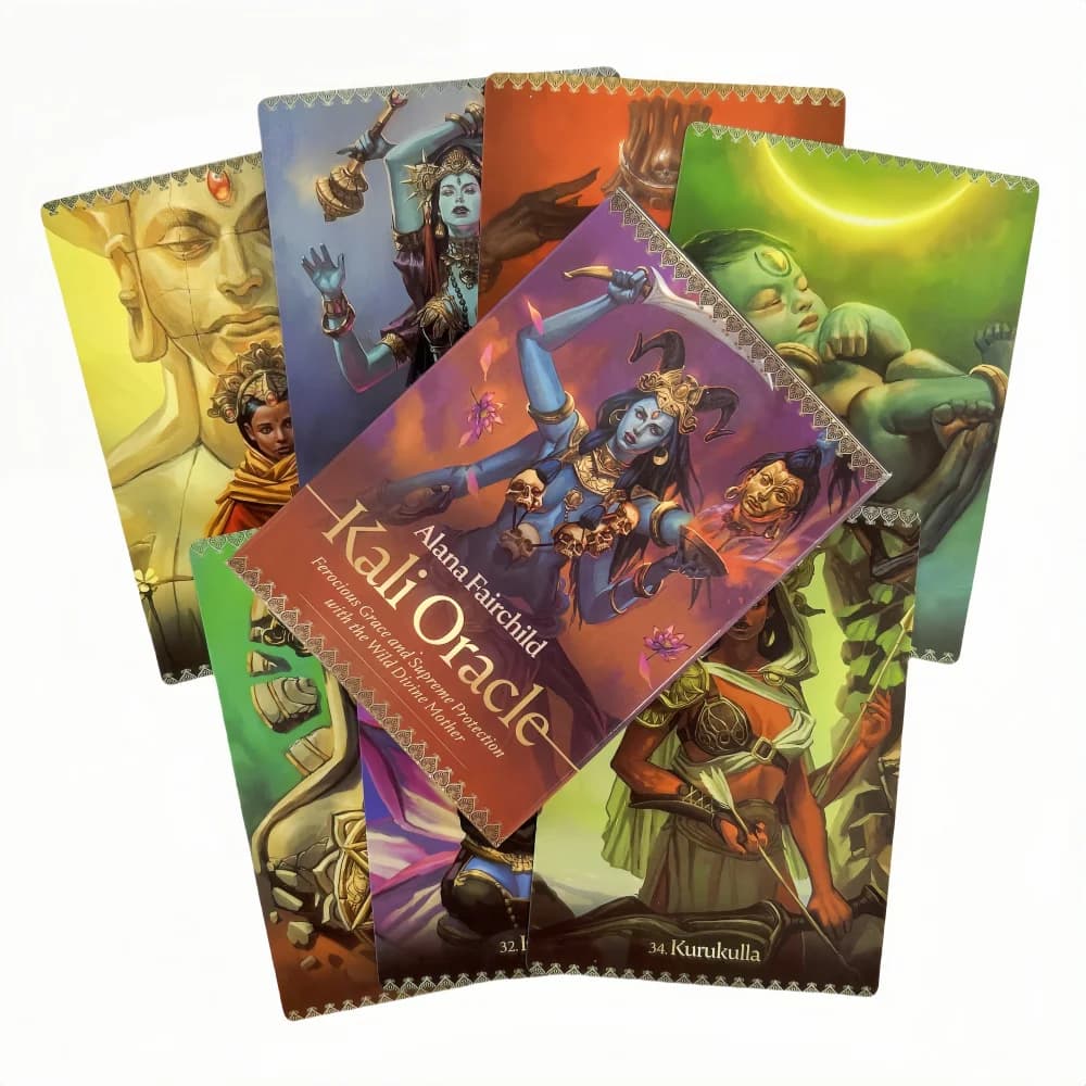 Kali Oracle Cards Divination Deck English Vision Edition Tarocchi Gioco da tavolo per la festa