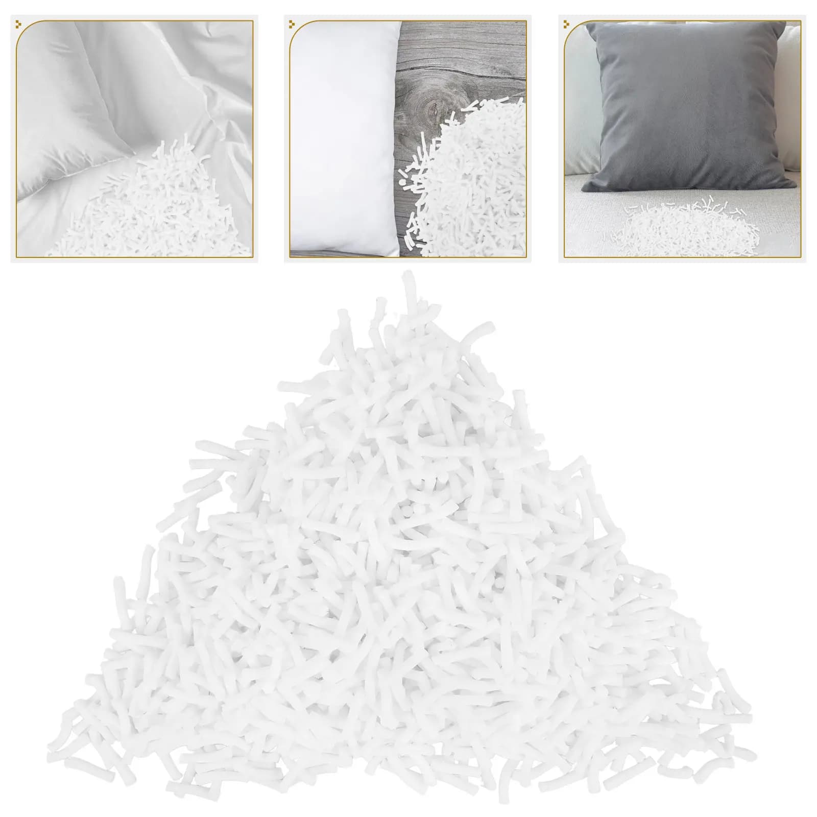 1Set Latex Beads Filler Stuffing for Bean Bags Couch Cushions Pillows Sofa Filling Soft Elastic Breathable Reusable Latex