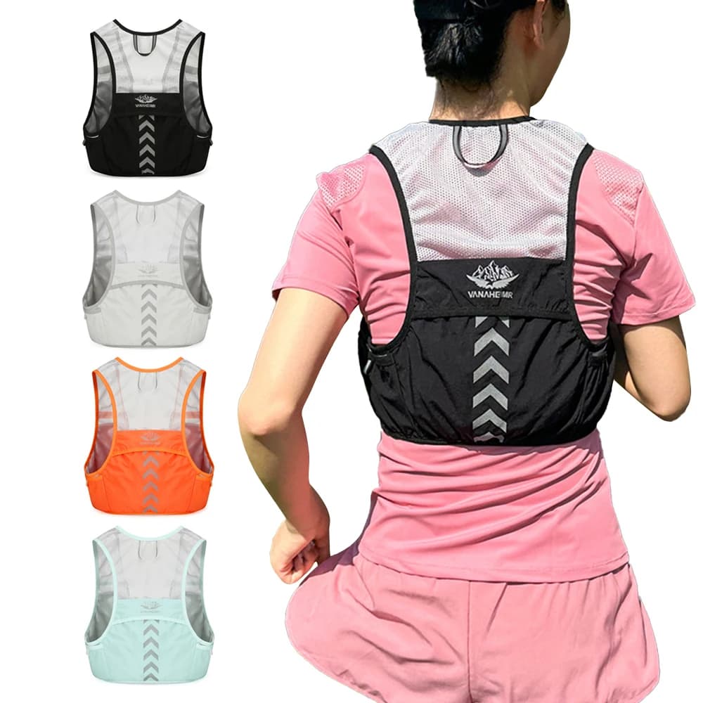 1PCS Hydration Vest Ultra Trail Running Backpack Hydration Pack Marathon Vest Lightweight Outdoor Hiking Cycling Daypack