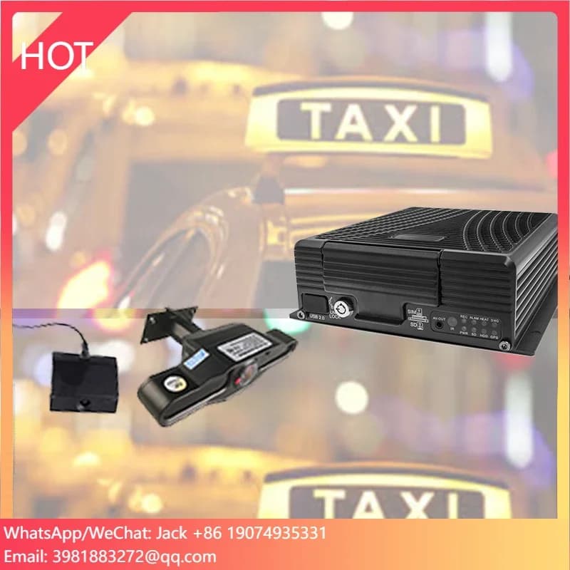 Sistema di Sicurezza per Veicoli con Telecamera Posteriore per Camion e Taxi a 5 Canali 1080p 4G