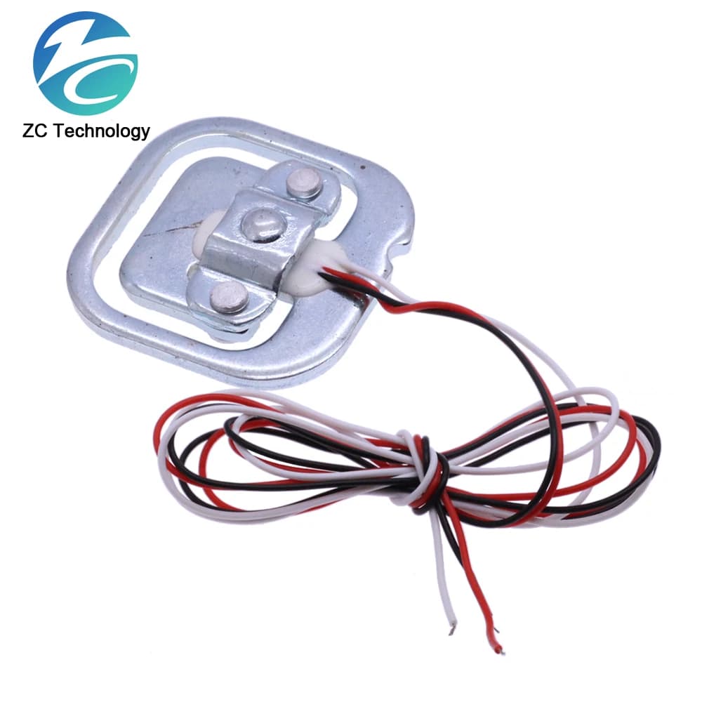 50kg Body Load Cell Weighing Sensor Resistance Strain Half-bridge Total Weight Scales Sensors Pressure Measurement for arduino