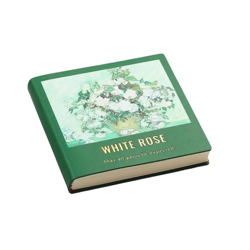 96 Sheets Square Blank Notebook 192 Pages Thickened Inner Page Travel Painting Sketchbook Not Easy To Seep Color Watercolor Book