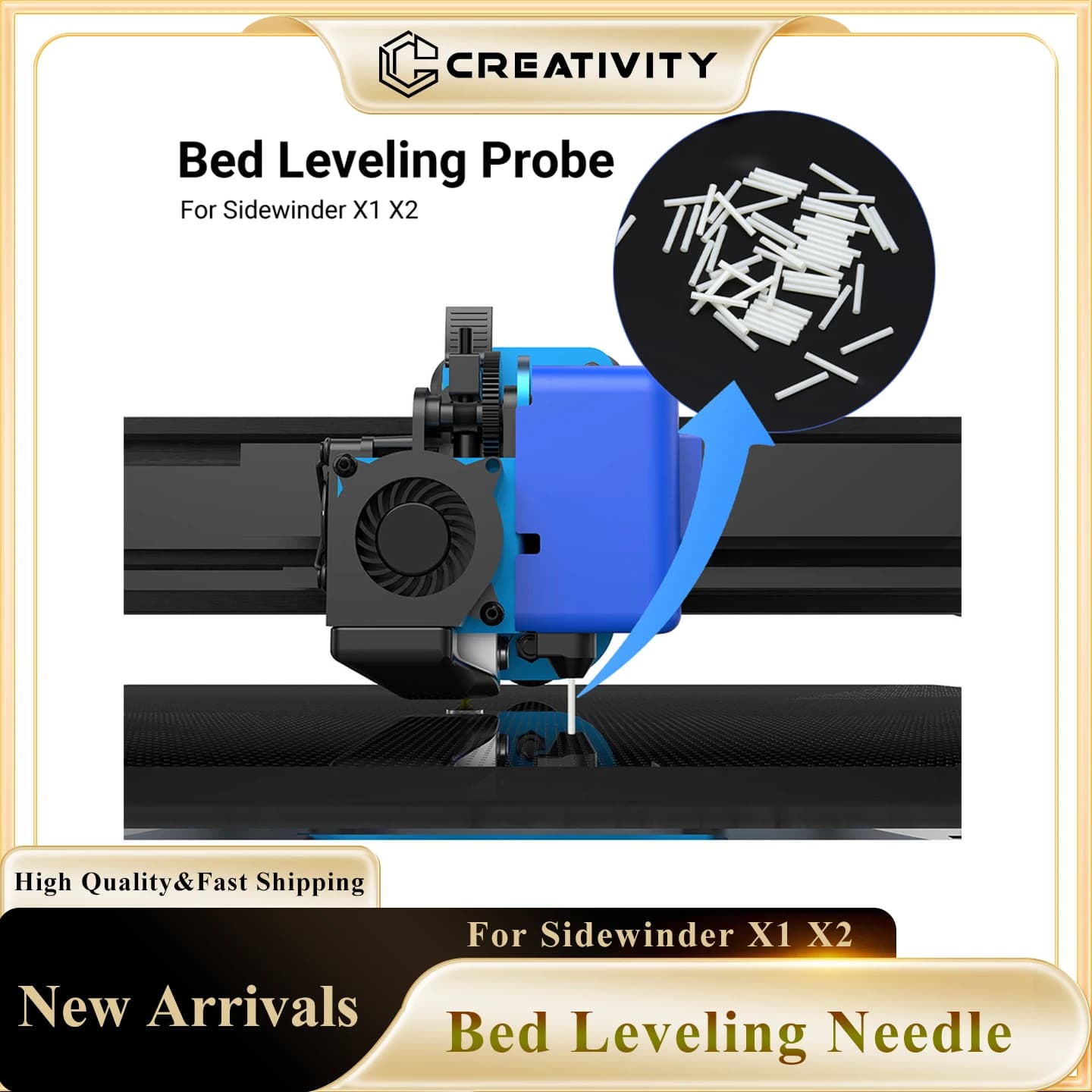 Ago livellante ABL-Touch per parte stampante 3D Artillery Sidewinder X1X2 /Genius Pro