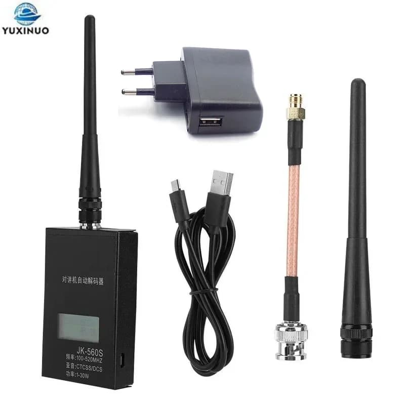 JK-560S lettore rilevatore contatore di frequenza Walkie-talkie 1-30w 100-520mhz misuratore CTCSS/DCS misurazione della potenza trasmissione JK560S
