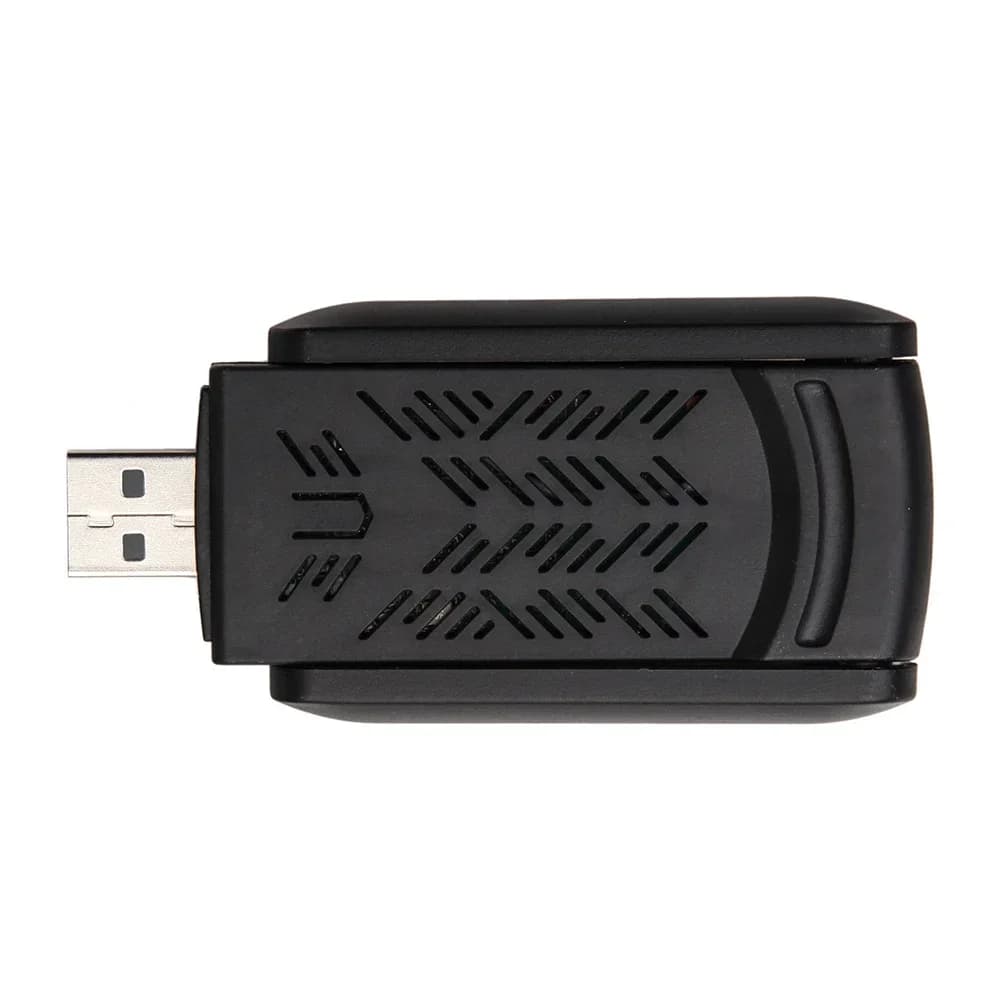 Adattatore USB WiFi Dual Band 2.4G/5Ghz 1300M Dongle Wi-Fi 802.11AC Potente antenna wireless per Win7/10/11 PC/Laptop Driver gratuito