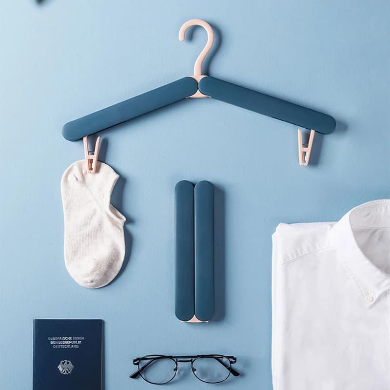 Appendiabiti pieghevole Stendino per guardaroba portatile creativo per la casa per accessori per la casa da viaggio all'aperto