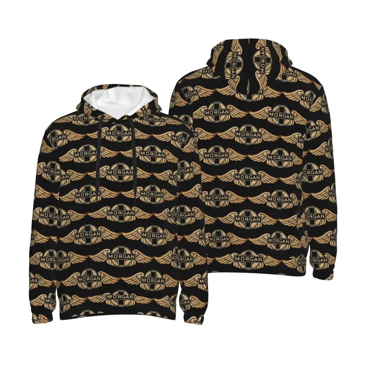 Morgan Motor Car Company Felpe con cappuccio Pullover Hip Hop Autunno Inverno Uomo Donna Felpe Top a maniche lunghe