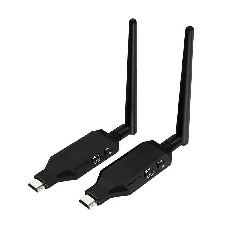 High video transmission 50 meters 100M wireless transmitter one shot multiple same screen projector