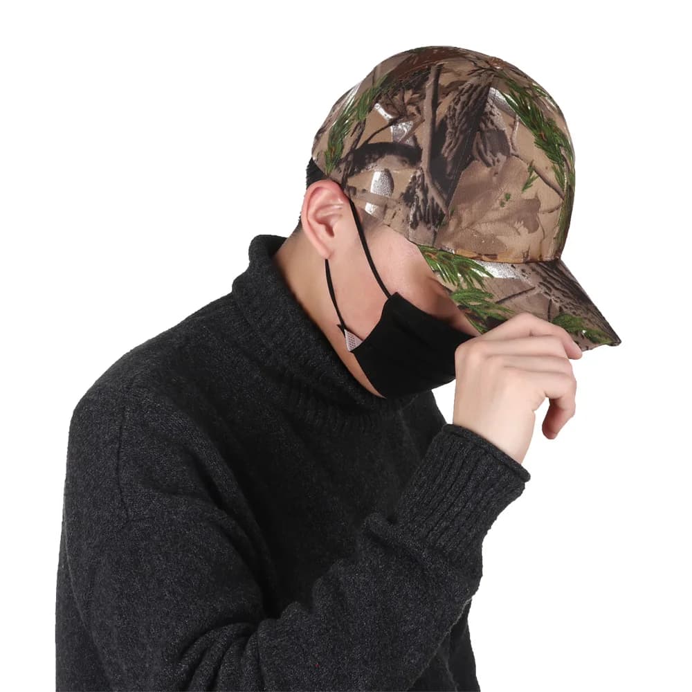 Hot Sale Mesh Hat Adjustable Breathable Baseball Cap Anti-sun Casual Fishing Cap Men