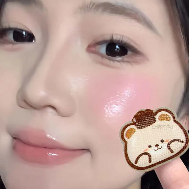Set di 4 Mini Spugnette per Trucco da Dito, Utilizzo a Secco e Umido, Morbide Spugne per Fondotinta Air Cushion, Applicatori Cosmetici, Strumenti per il Trucco
