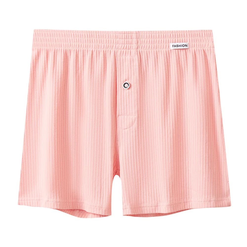 Pantaloni da uomo con freccia filettata Intimo di cotone elasticizzato Slip boxer larghi di grandi dimensioni Mutandine U-convee Mutande da uomo Abbigliamento quotidiano