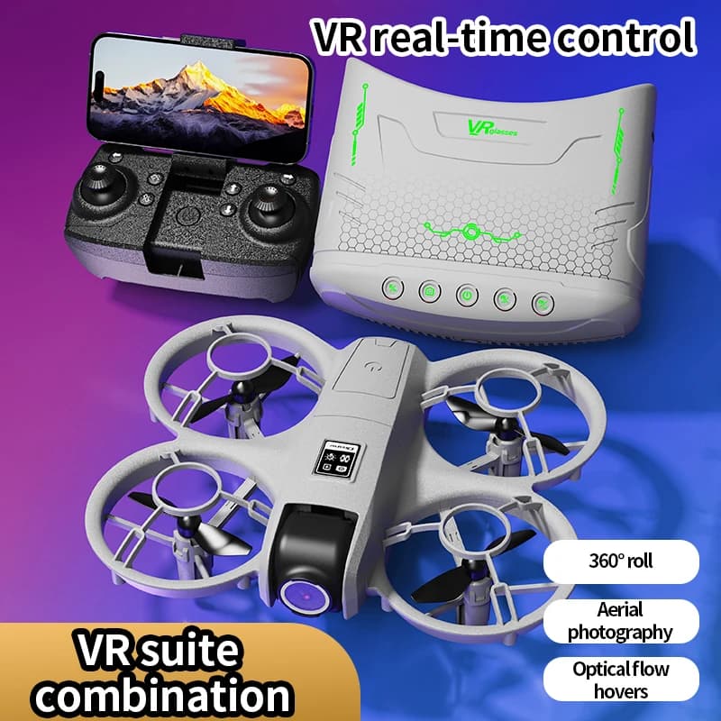 X228 VR FPV Drone HD Doppia Fotocamera Aereo Motore Brushless WIFI 2.4G/5G RC Quadcopter Flusso Ottico Posizionamento Mini Drone Giocattoli