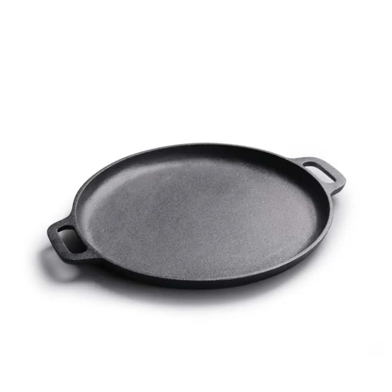 30cm Portable Barbecue Plate for Camping, Non-coated pancake, Korean Barbecue and Pizza