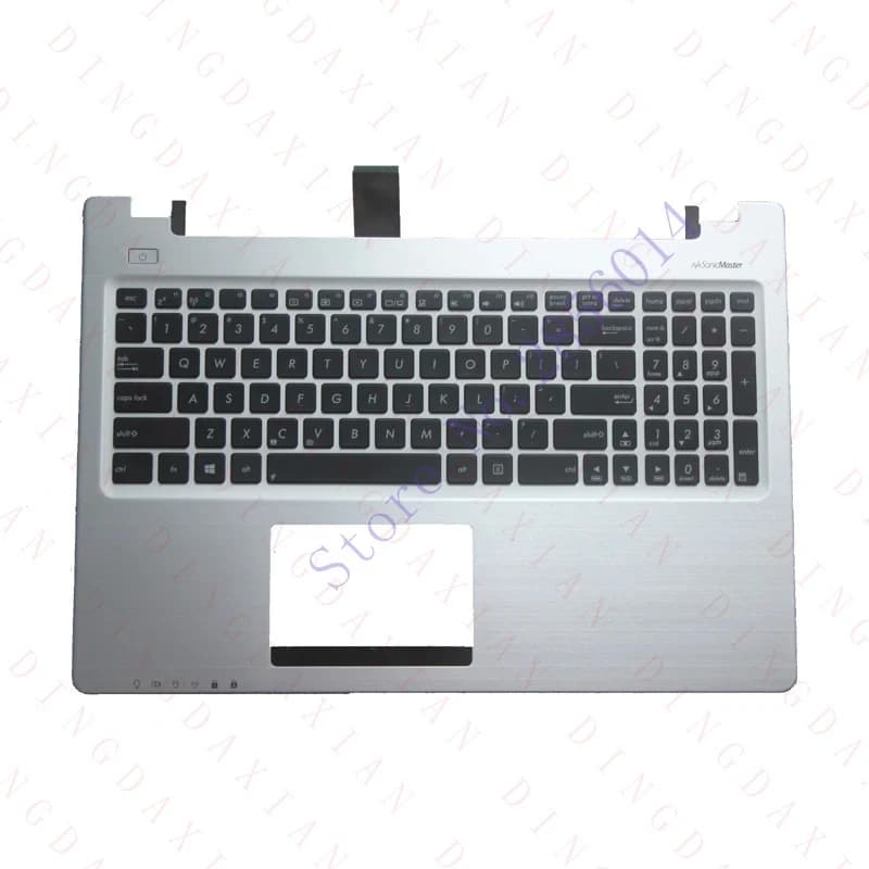 F+ NUOVO Per K56 k56C K56CB K56CM K56CA A56 A56C S56C S56 US Tastiera per laptop con poggiapolsi