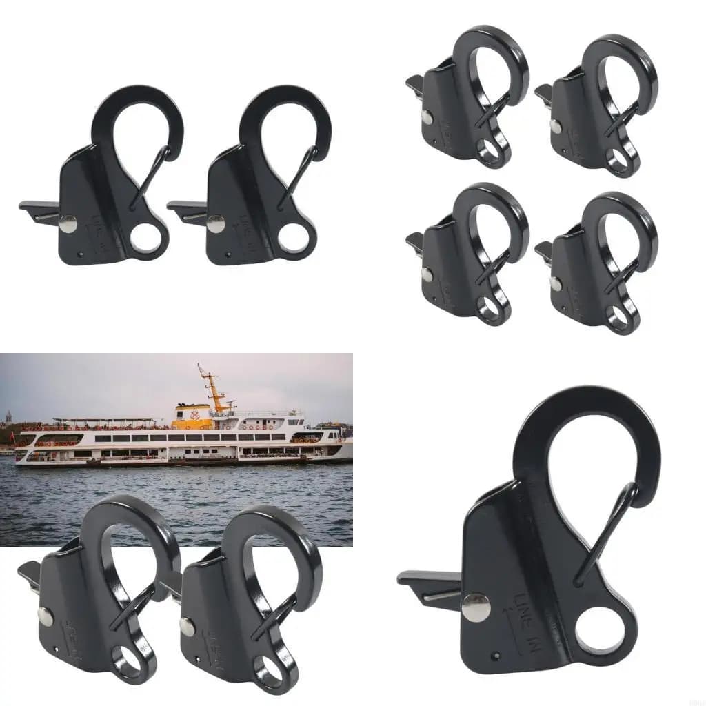 Stainless Steel Spring Hook Quick Adjust Boat Spring Hook for Secure Anchoring New