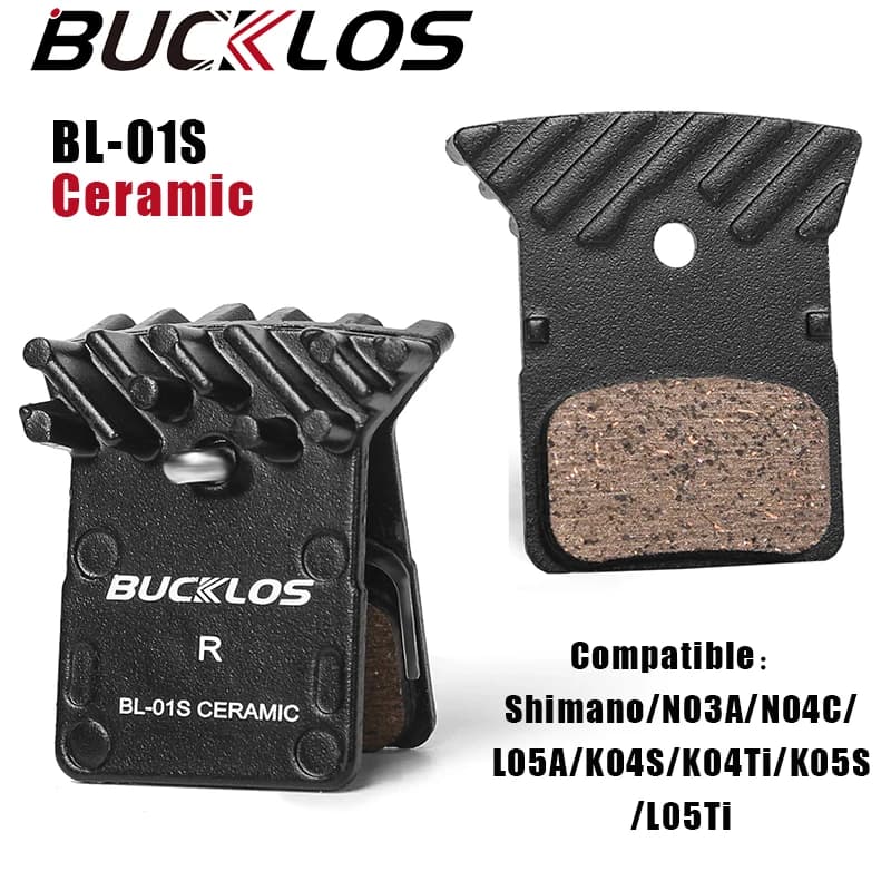 BUCKLOS pastiglie freno per bicicletta durevole ceramica strada Mountain Bike pastiglie freno dissipatore di calore Mtb freni Pad Fit L05A N03A K04S K05S