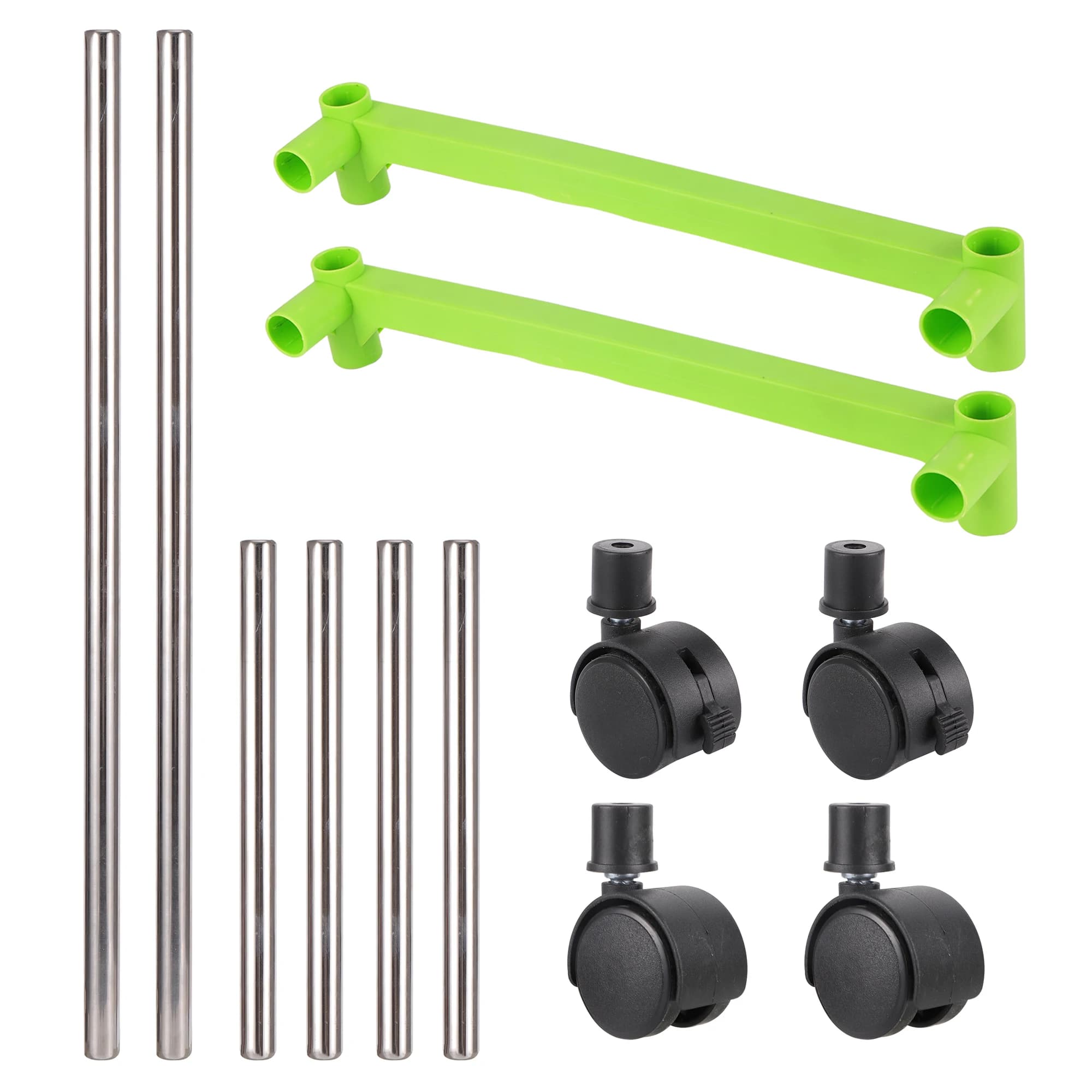 Stainless steel portable garden shelf for seedlings, planter for growing plants, flowers, interior and exterior