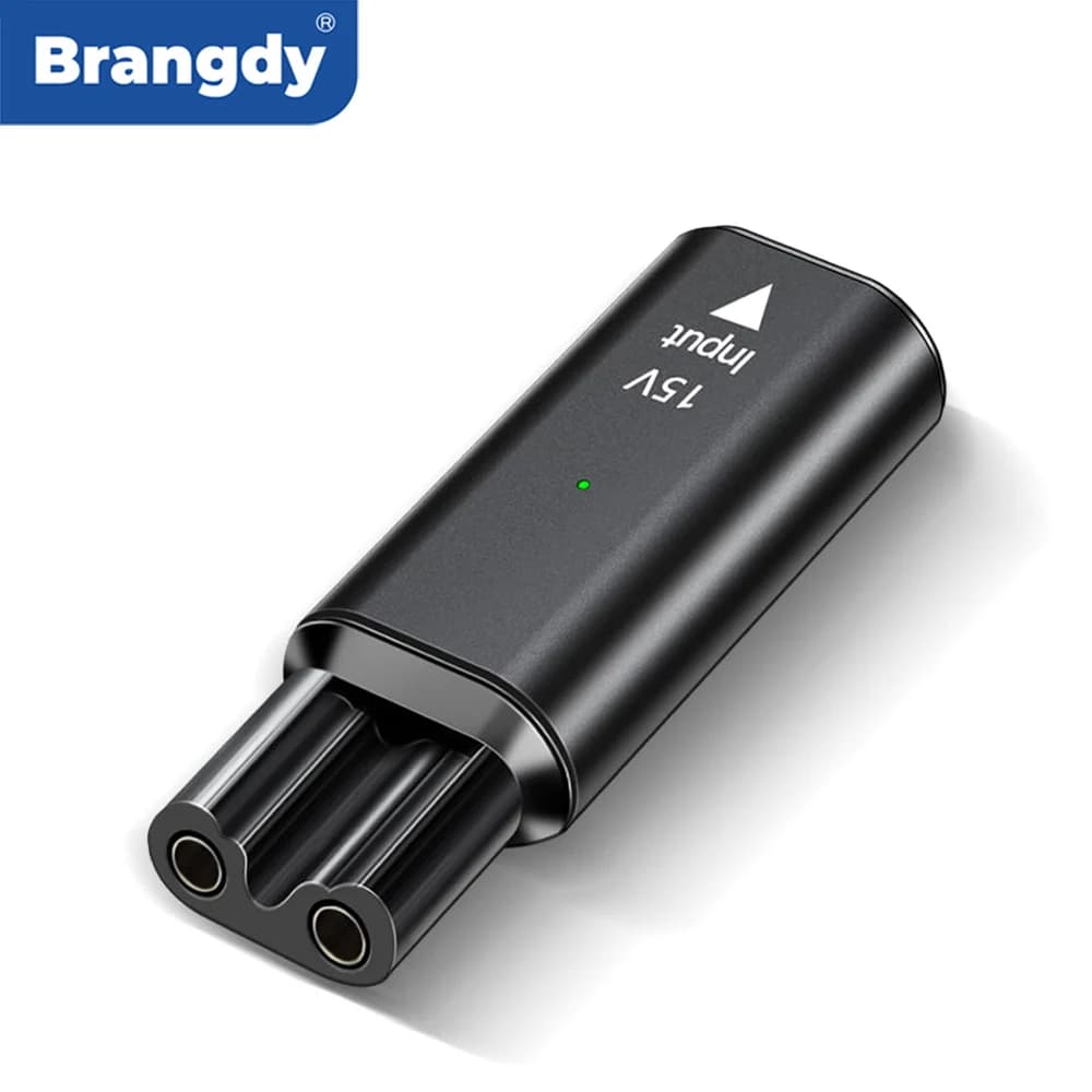 Brangdy 15V HQ8505 Type-C Charging Adapter for Philips One Blade Pro QP6520 QP6530 QP6510
