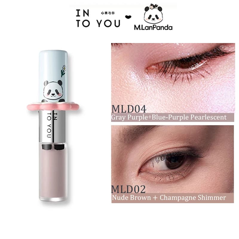 INTO YOU Evidenziatore fard liquido Matte Shimmer Perlato Liscio Nudo Viola Naturale Guancia Tinta Sfumabile Trucco viso duraturo