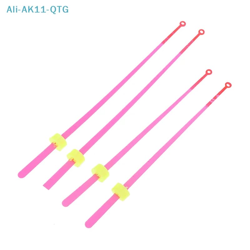 Set da 5 Pezzi 12/14CM Portatile per Pesca sul Ghiaccio Invernale, Sezione Punta Canna, Indicatore Bobber, Asta di Prolunga per la Pesca, Attrezzatura da Pesca