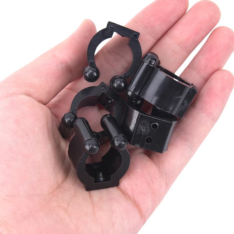 Hot Sale 5Pcs Plastic Club Clip Fishing Rod Pole Storage Rack Tip Clamps Holder