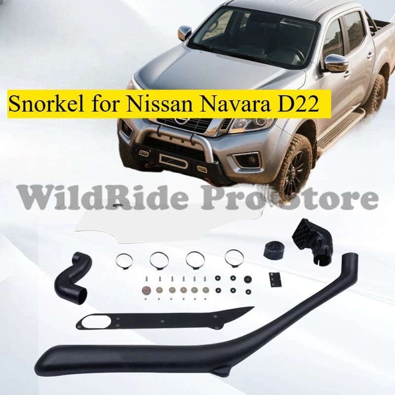 Snorkel per Nissan Navara D22 | Presa d'aria impermeabile fuoristrada | Modifica camioncino 4x4 | Installazione semplice