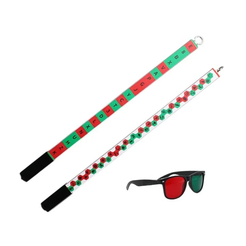 Comportamento della saccade, dinamica rosso-verde, fissazione della saccade, allenamento della funzione visiva binoculare