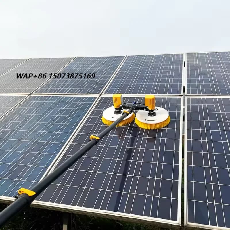 Best Quality Solar Panel Cleaning Kit Water Fed Brush with Extendable Pole Solar Photovoltaic Cleaning Brush