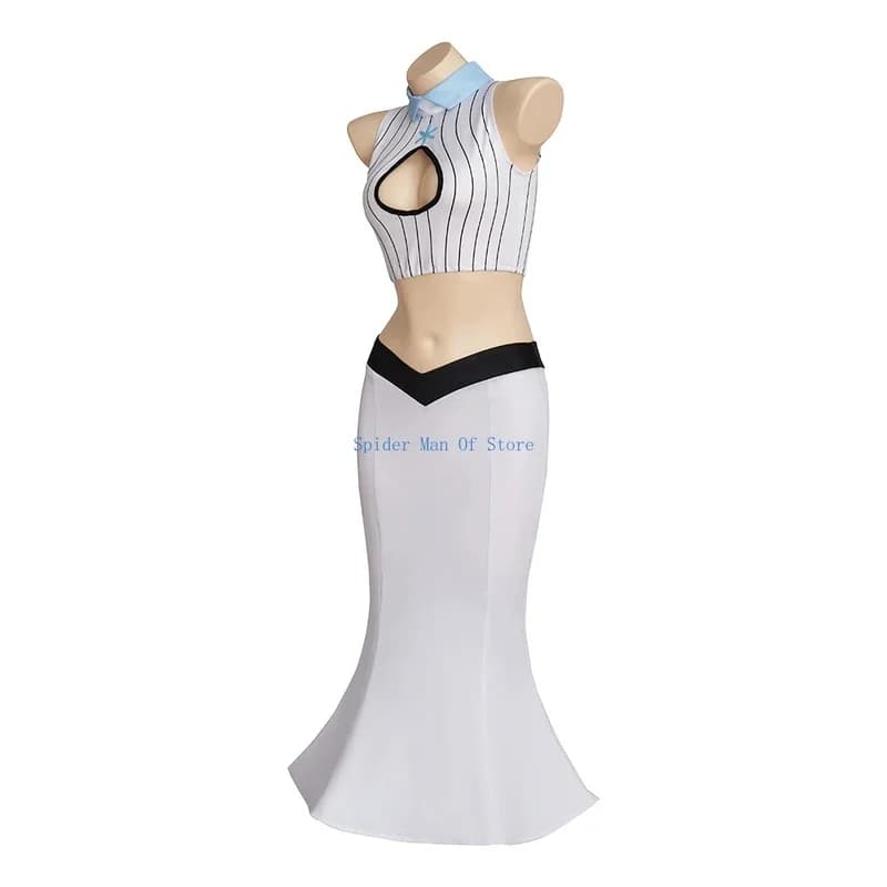 AnimeVibe 2026 New Orihime Inoue Cosplay Sexy White Shirt Skirt Suit Halloween Carnival Costume RoleGlow