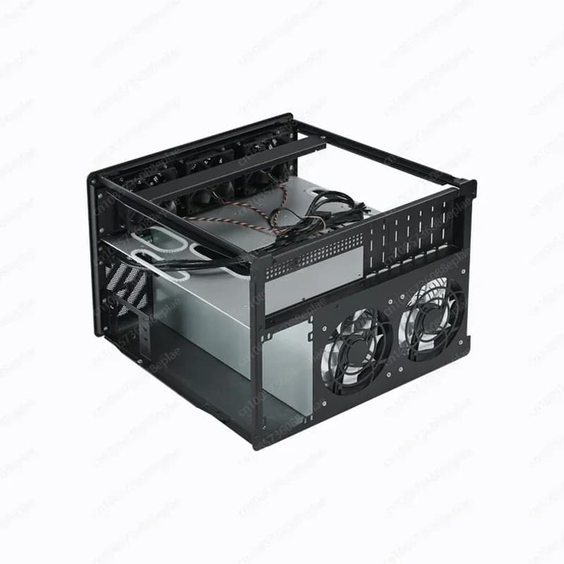 Chassis Nas a 8 conduttori con slot a mezza altezza, supporta servi di archiviazione sostituibili a caldo della scheda principale ATX