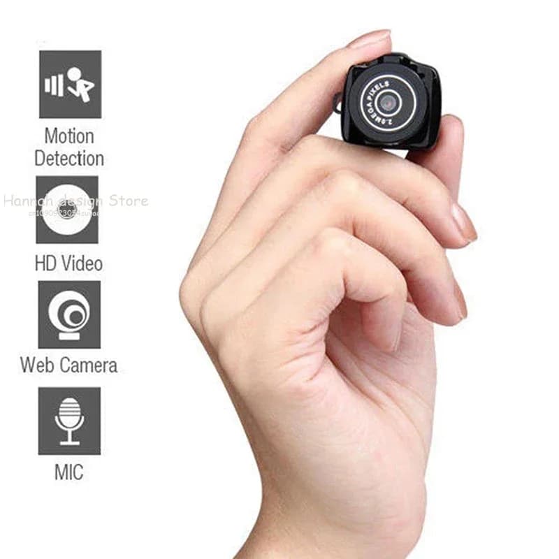 Mini videocamera videocamera vendita videocamera Micro DVR Y2000 480P videocamera portatile con videoregistratore vocale con portachiavi