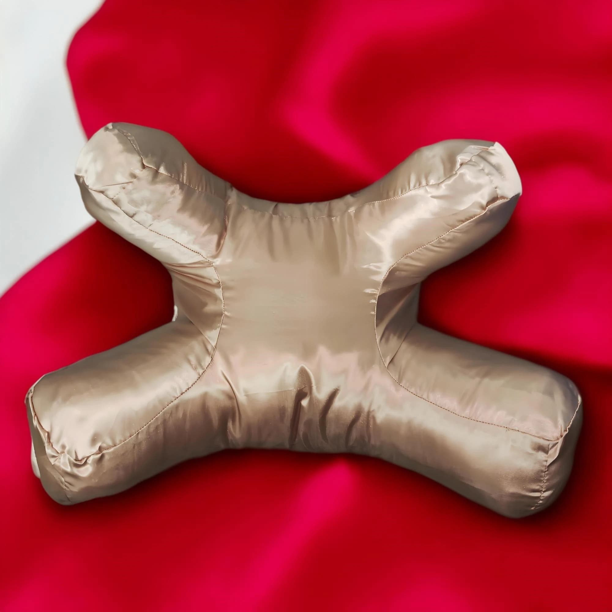 Cuscino di bellezza cuscino per dormire laterale portatile ergonomico comodo cuscino per il viso antirughe cuscino di bellezza per il collo cervicale