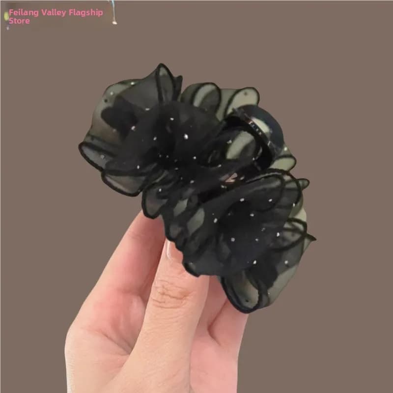 Elegante Fermaglio per Capelli da Donna, Accessorio alla Moda Tianxing 2024, Nuovo Modello di Piccola Molletta per Capelli