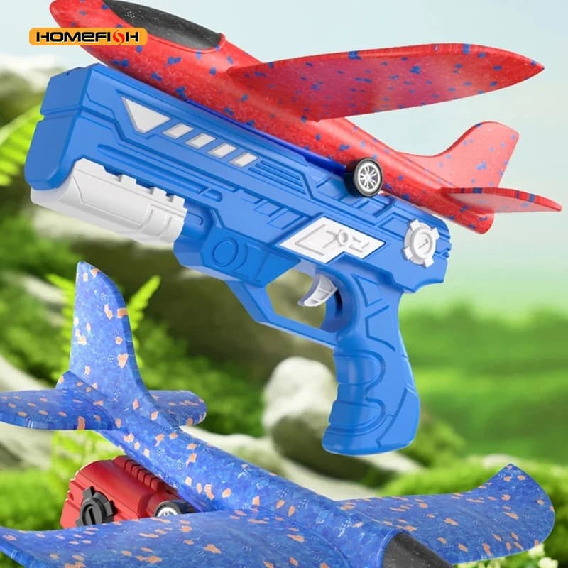 Children's Foam Expulsion Air Toys Parent-Child Air Park Outdoor Foam
