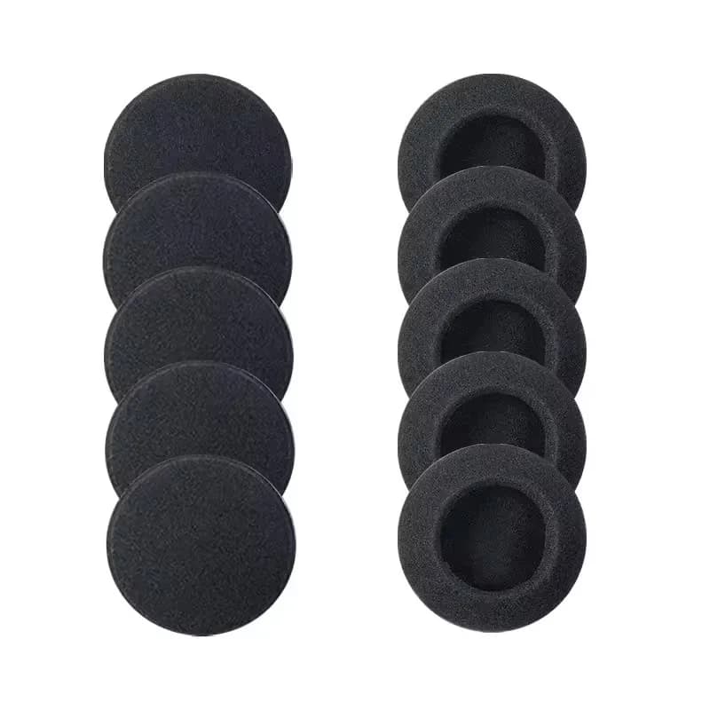 10 pz 18mm 35mm 45mm 50mm 55mm 60mm Cuffie Sostituzione Memory Foam Cuscinetti Auricolari Spugna Cuscino Coperture Auricolare Manicotto Protettivo