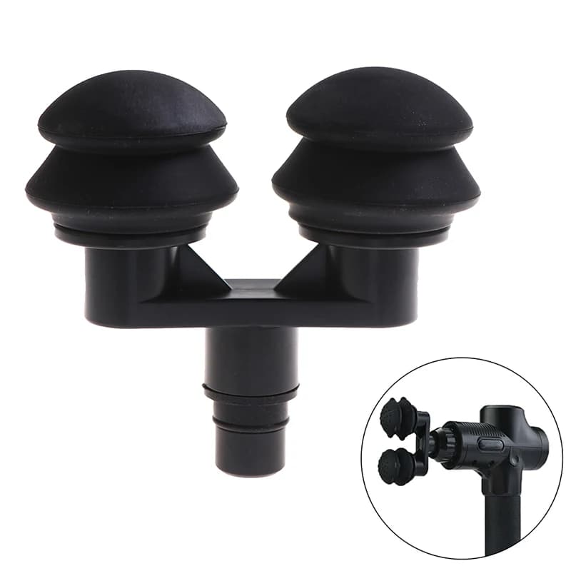 Spare head for massager gun for relaxing the body of the universal band gun massage head