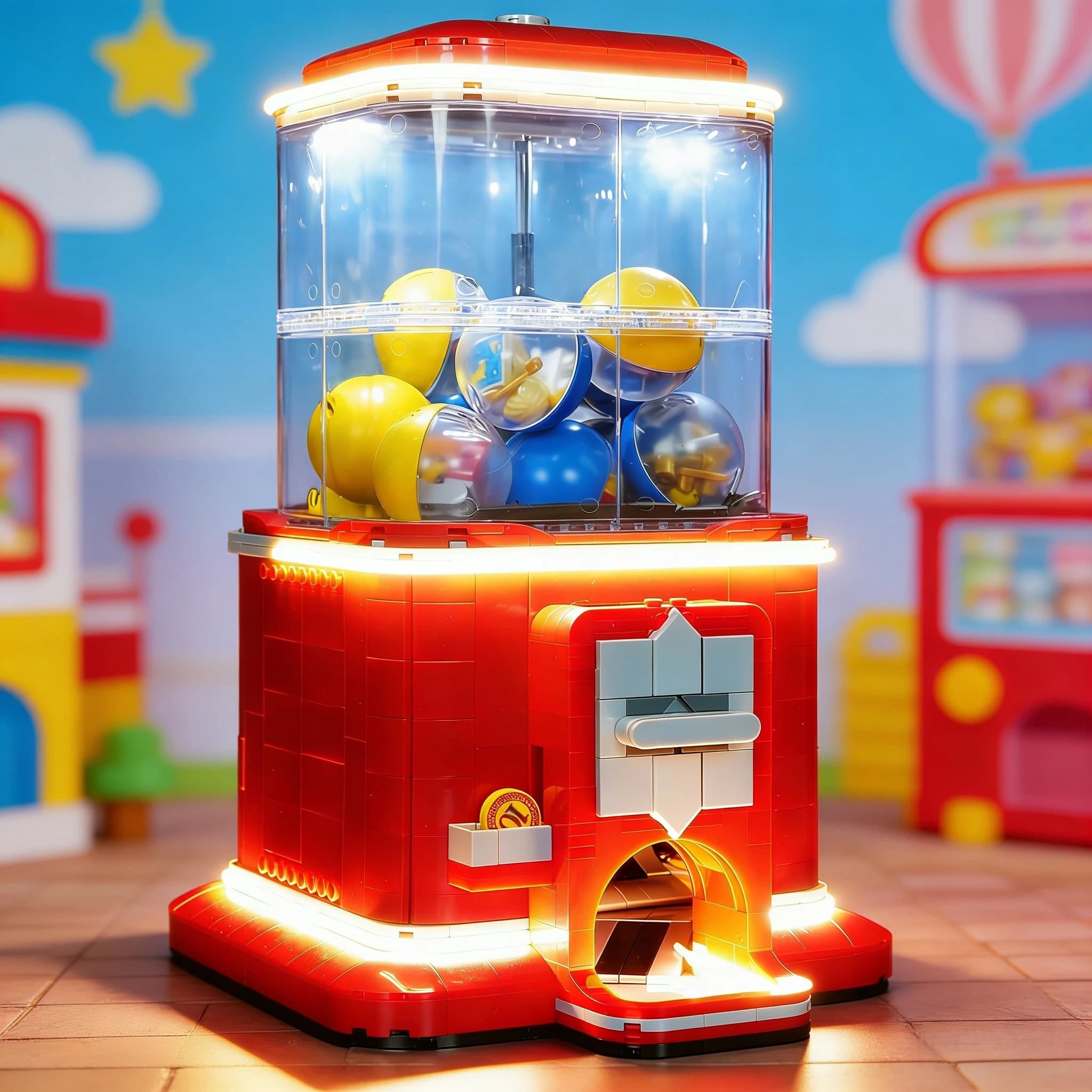 Luce LED MAXCXT per LEGO 21358 Minifigure Vending Machine, lampada decorativa fai da te, non include il set di blocchi da costruzione LEGO