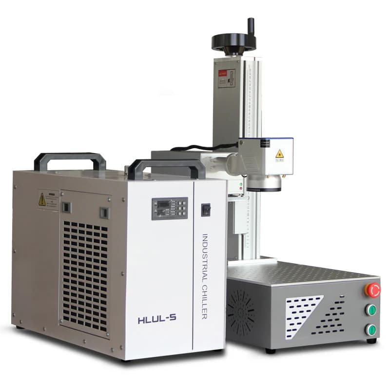 3W 5W 10W UV Laser Engraving Machine Fiber Laser Source INNO GAIN for Target Code Galvo Plastic Blank Card Marking